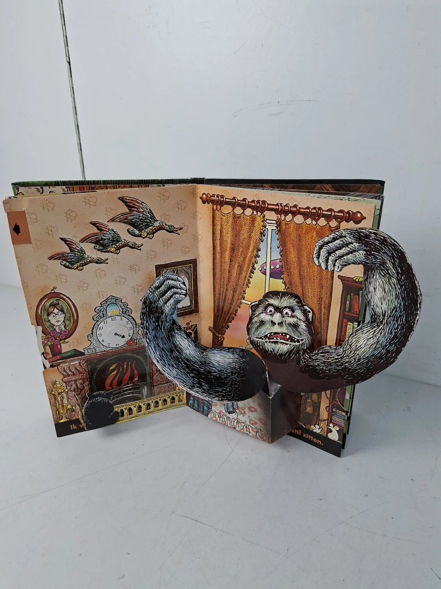 Zeldzame Vintage Klassieker: "Het Spookhuis" van Jan Pieńkowski – Uniek Pop-up Boek - foto 3