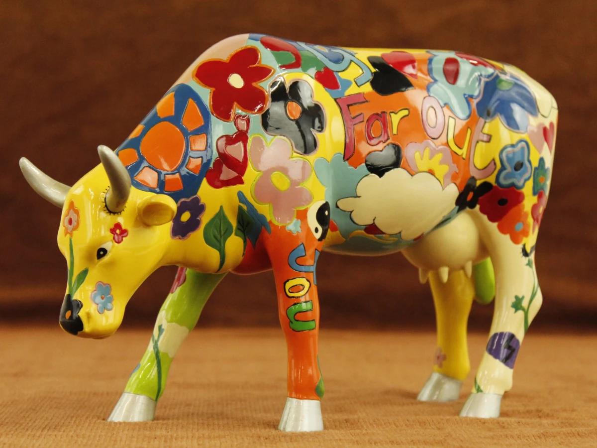 CowParade – Groovy Moo – Kay Ormond – Isle of Man 2003 – Grote verzameleditie 2007 - foto 12