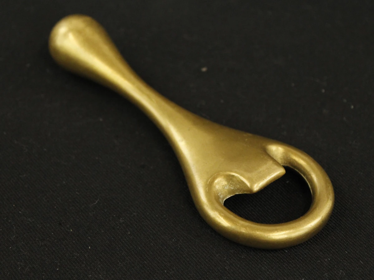 Vintage messing flessenopener – Jaren 50/60 – Toegeschreven aan Carl Auböck - foto 4