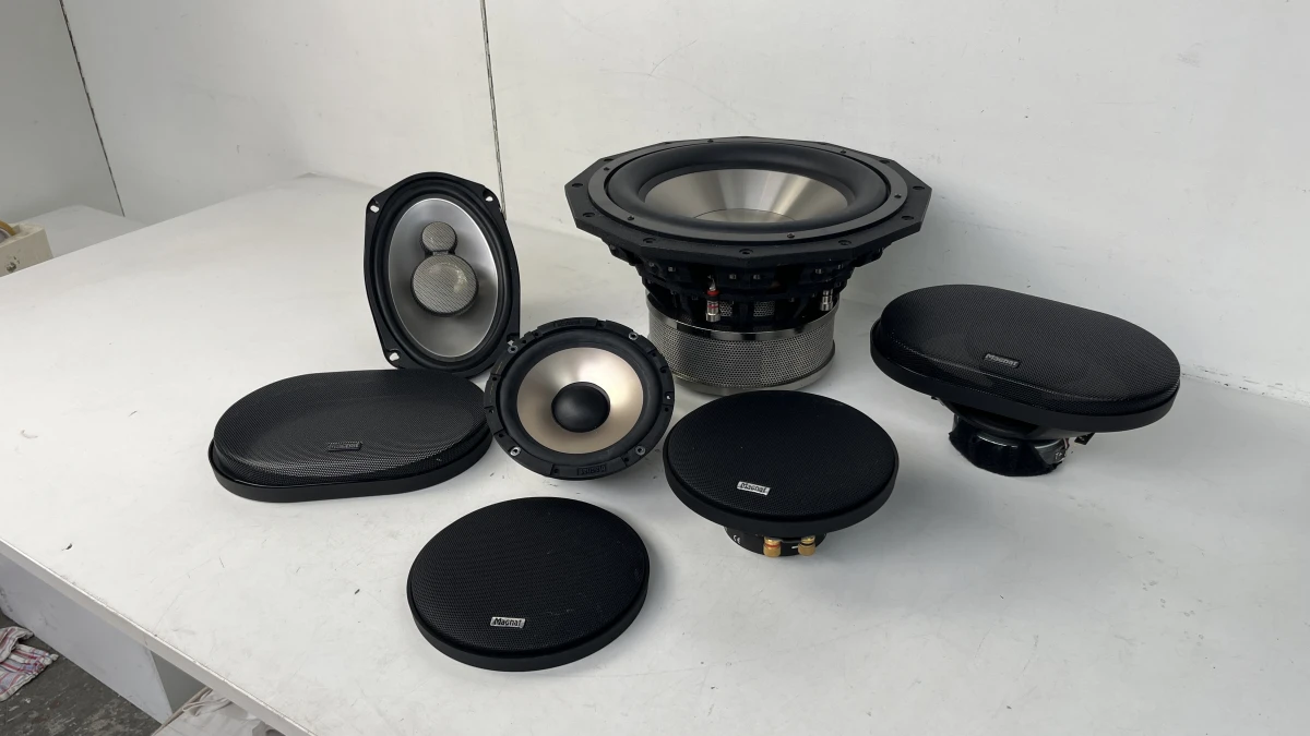 Autospeakerset Magnat Destructor Xtrema Xcentric carhifi nieuwstaat NOS subwoofer - foto 15
