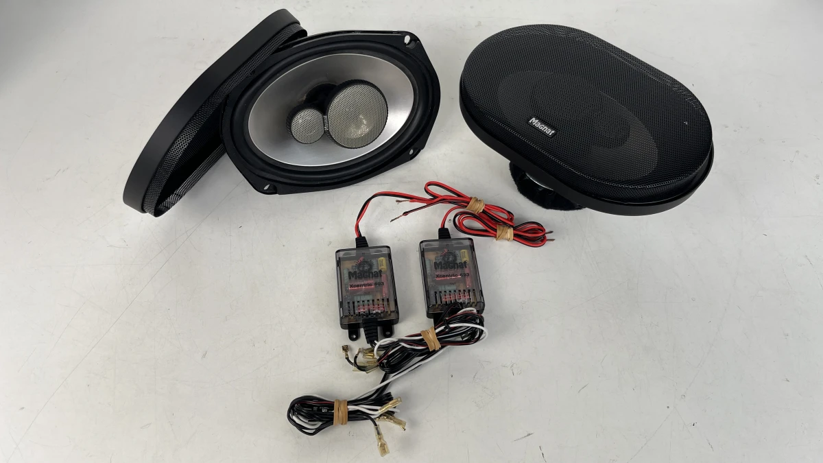 Autospeakerset Magnat Destructor Xtrema Xcentric carhifi nieuwstaat NOS subwoofer - foto 13