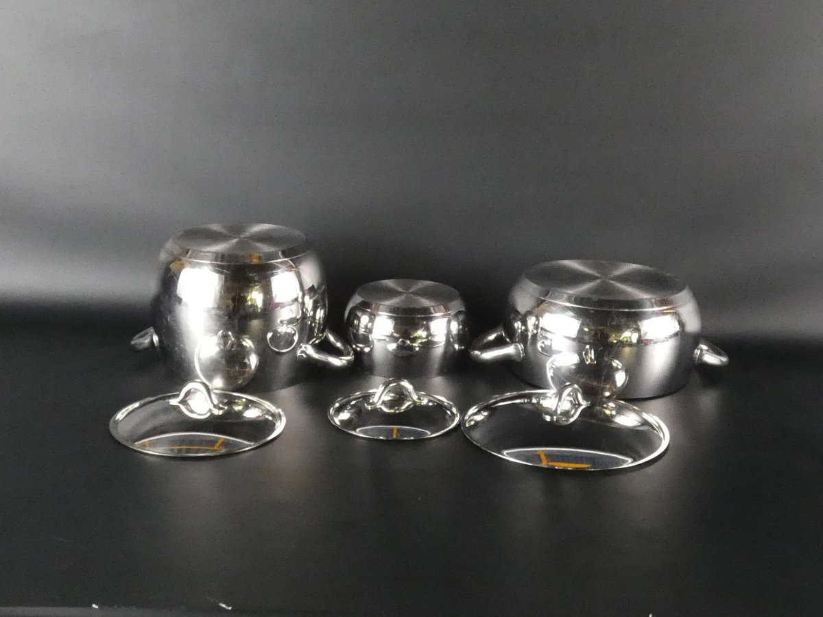 Alessi Mami Design pannenset – 3-delig - foto 5