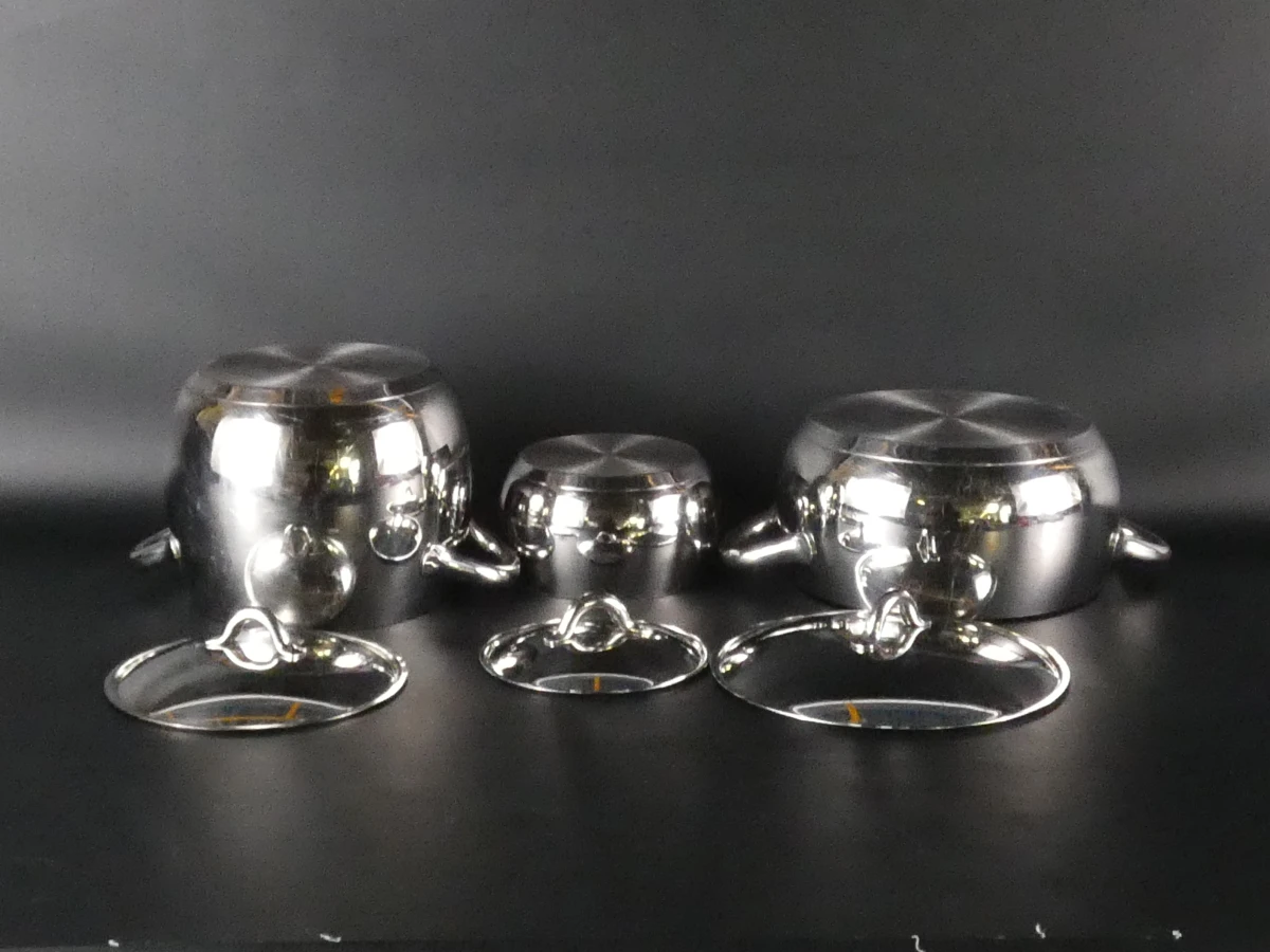 Alessi Mami Design pannenset – 3-delig - foto 6