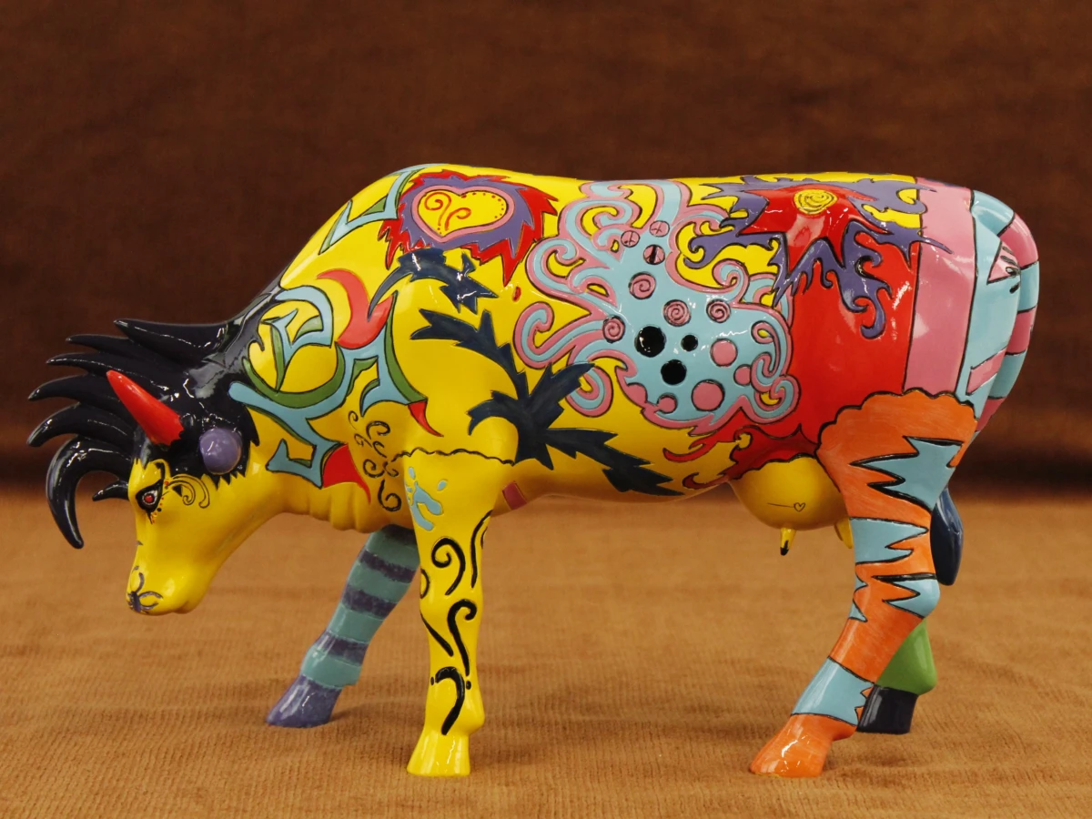 CowParade – Emoo, A Reason to Survive – Inocente Izucar Galicia – La Jolla 2009 – Grote verzameleditie - foto 2