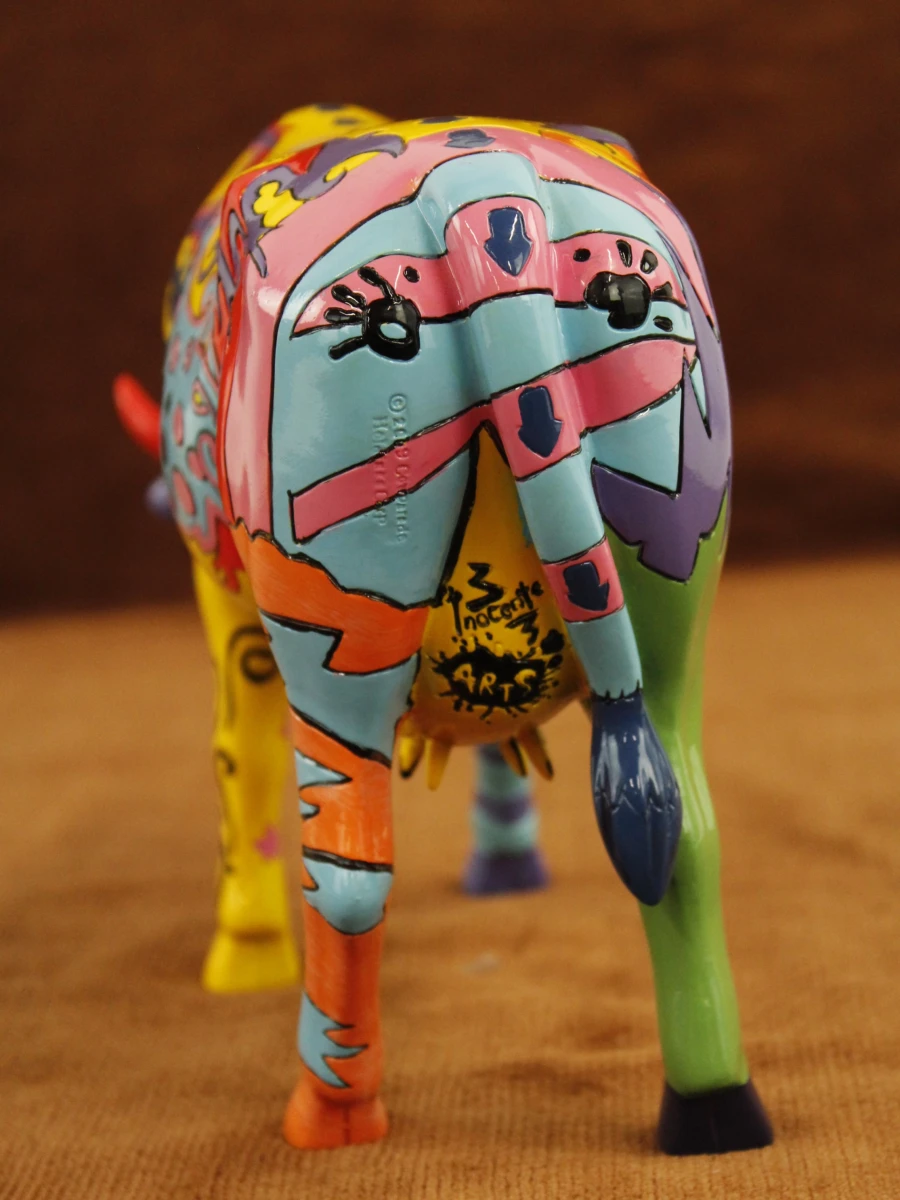 CowParade – Emoo, A Reason to Survive – Inocente Izucar Galicia – La Jolla 2009 – Grote verzameleditie - foto 6