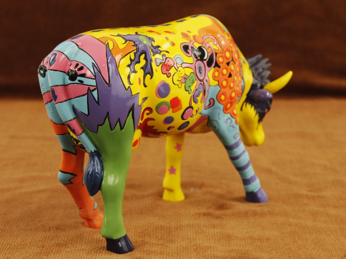 CowParade – Emoo, A Reason to Survive – Inocente Izucar Galicia – La Jolla 2009 – Grote verzameleditie - foto 8