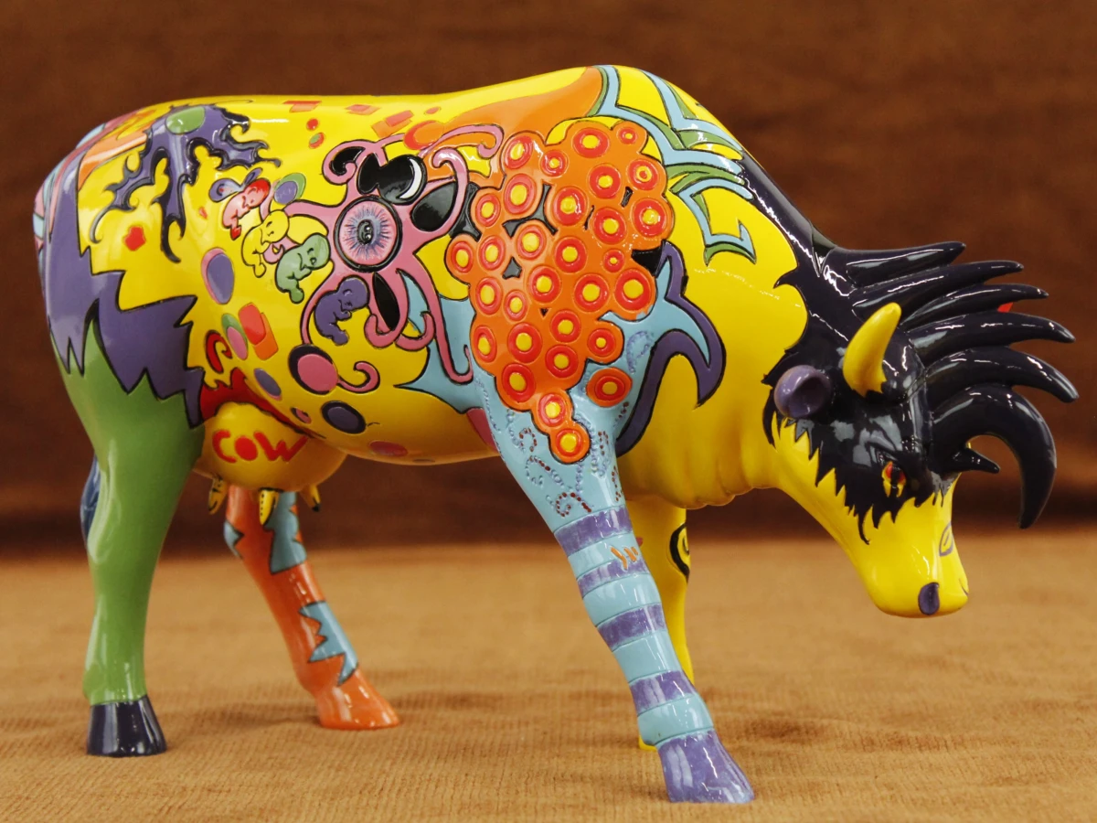 CowParade – Emoo, A Reason to Survive – Inocente Izucar Galicia – La Jolla 2009 – Grote verzameleditie - foto 10