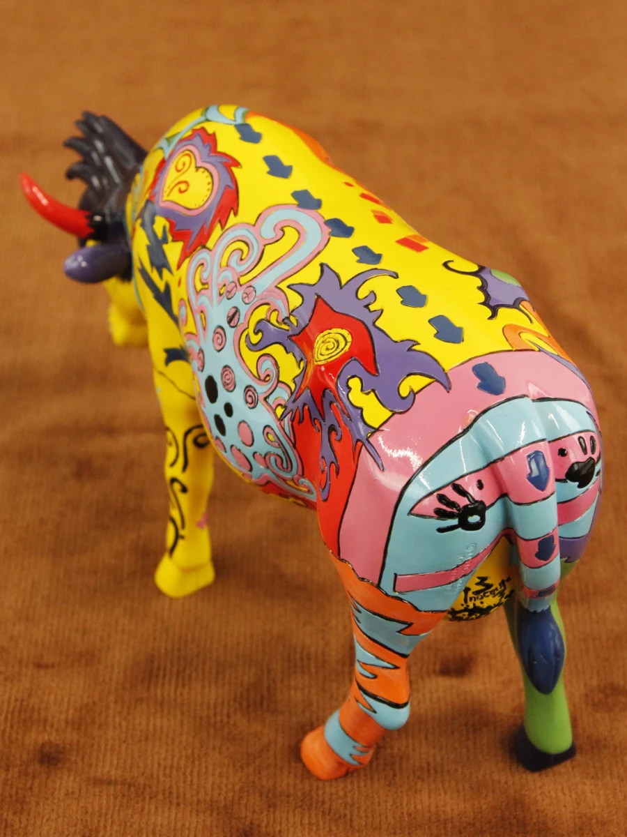 CowParade – Emoo, A Reason to Survive – Inocente Izucar Galicia – La Jolla 2009 – Grote verzameleditie - foto 12