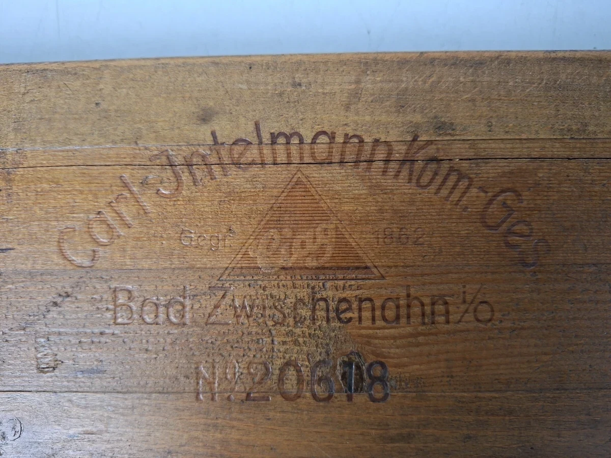 Authentieke Vintage Houten Sigarenvorm (1952) – Carl Intelmann Kom.-Ges. - foto 3