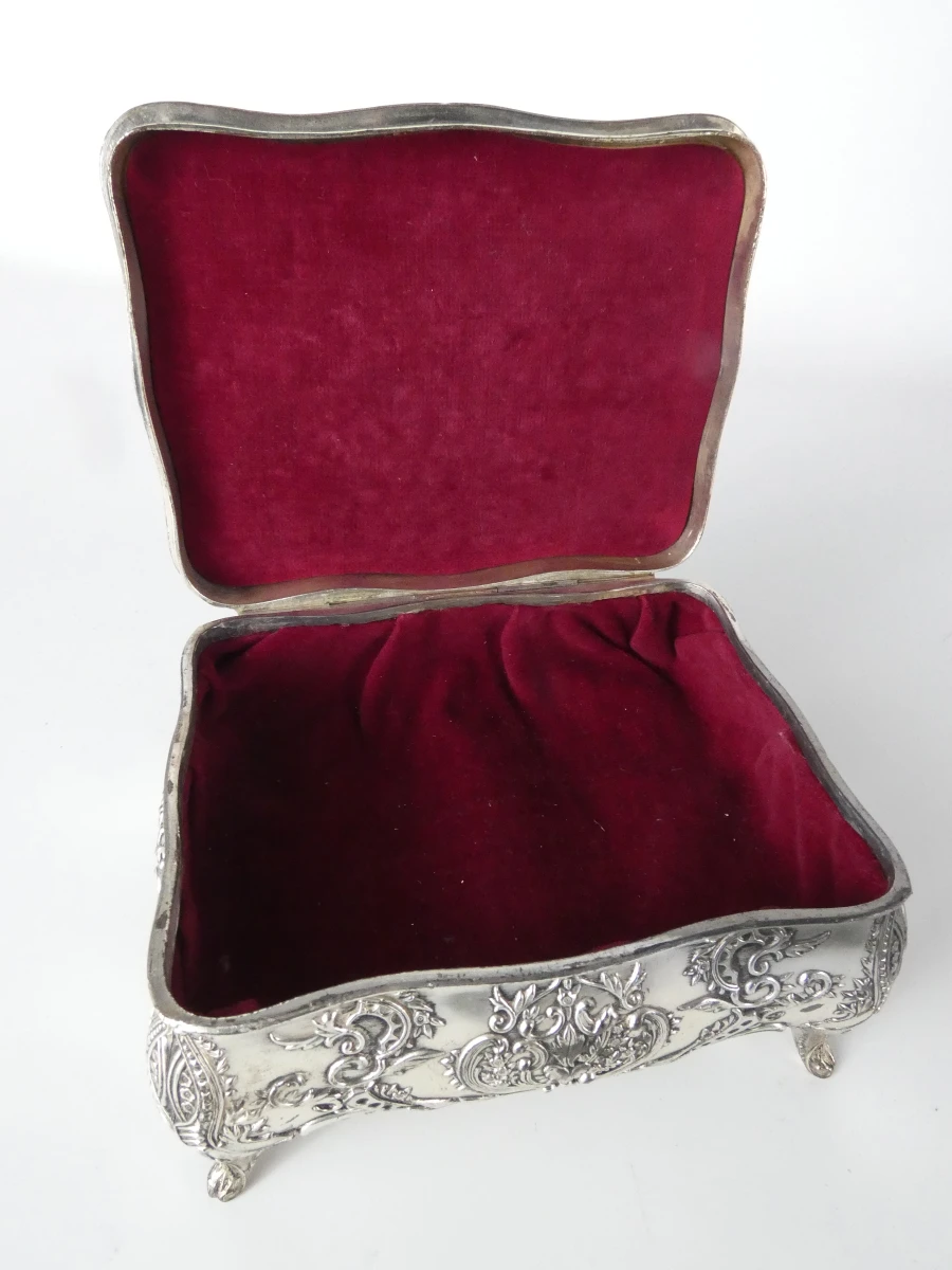 Set van 4 vintage sieraden- en opbergdoosjes - foto 12