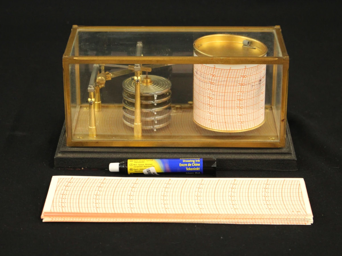 ZENITH Zwitserse Messing Barograaf Nº 943 - foto 2