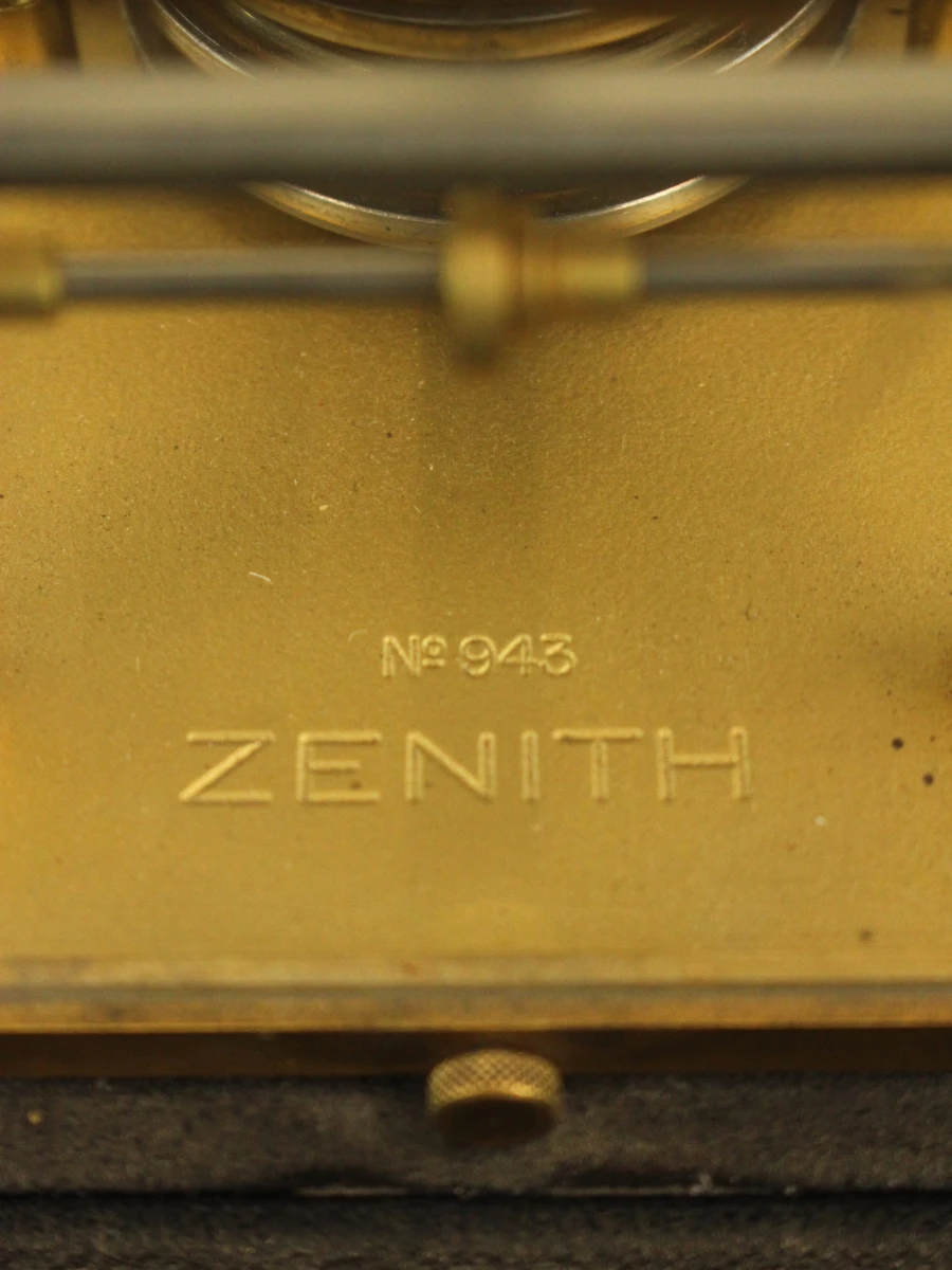 ZENITH Zwitserse Messing Barograaf Nº 943 - foto 12