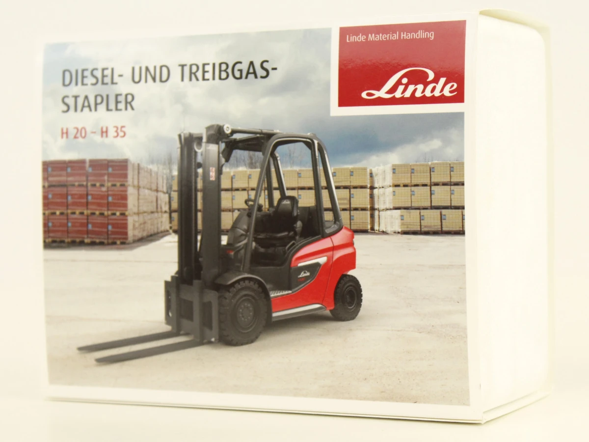 Linde miniatuur vorkheftruck H20–H35 met handmatig verstelbare vork - Made in Germany - foto 3