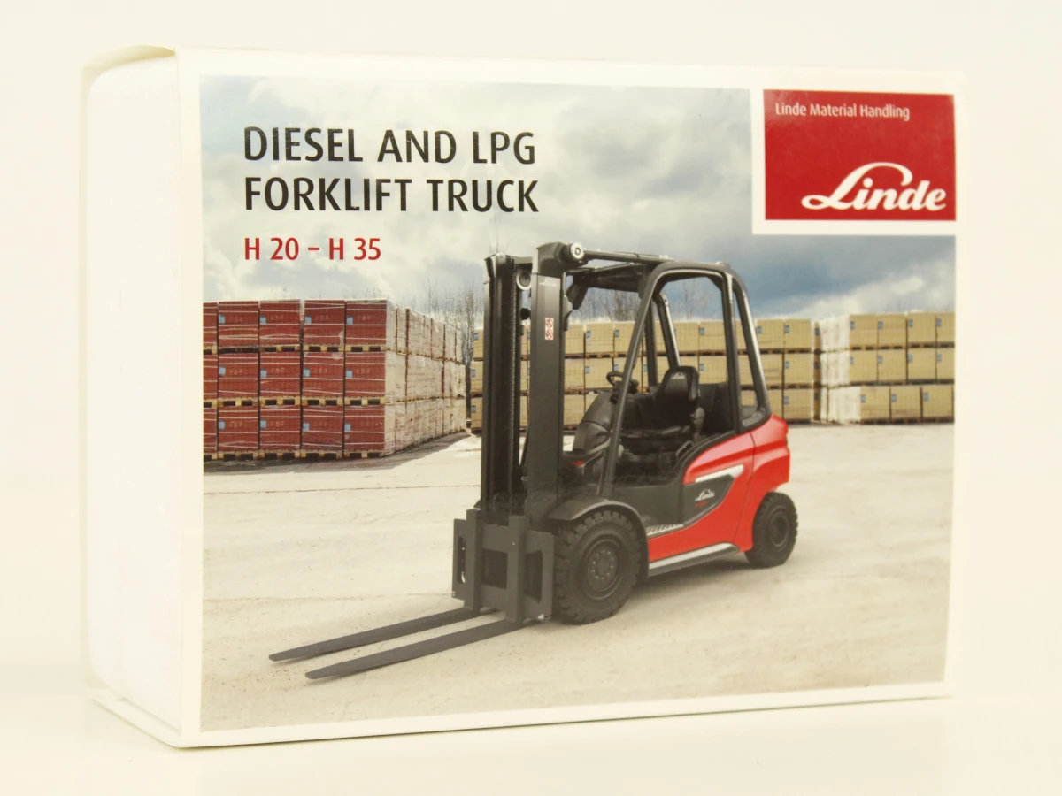 Linde miniatuur vorkheftruck H20–H35 met handmatig verstelbare vork - Made in Germany - foto 4