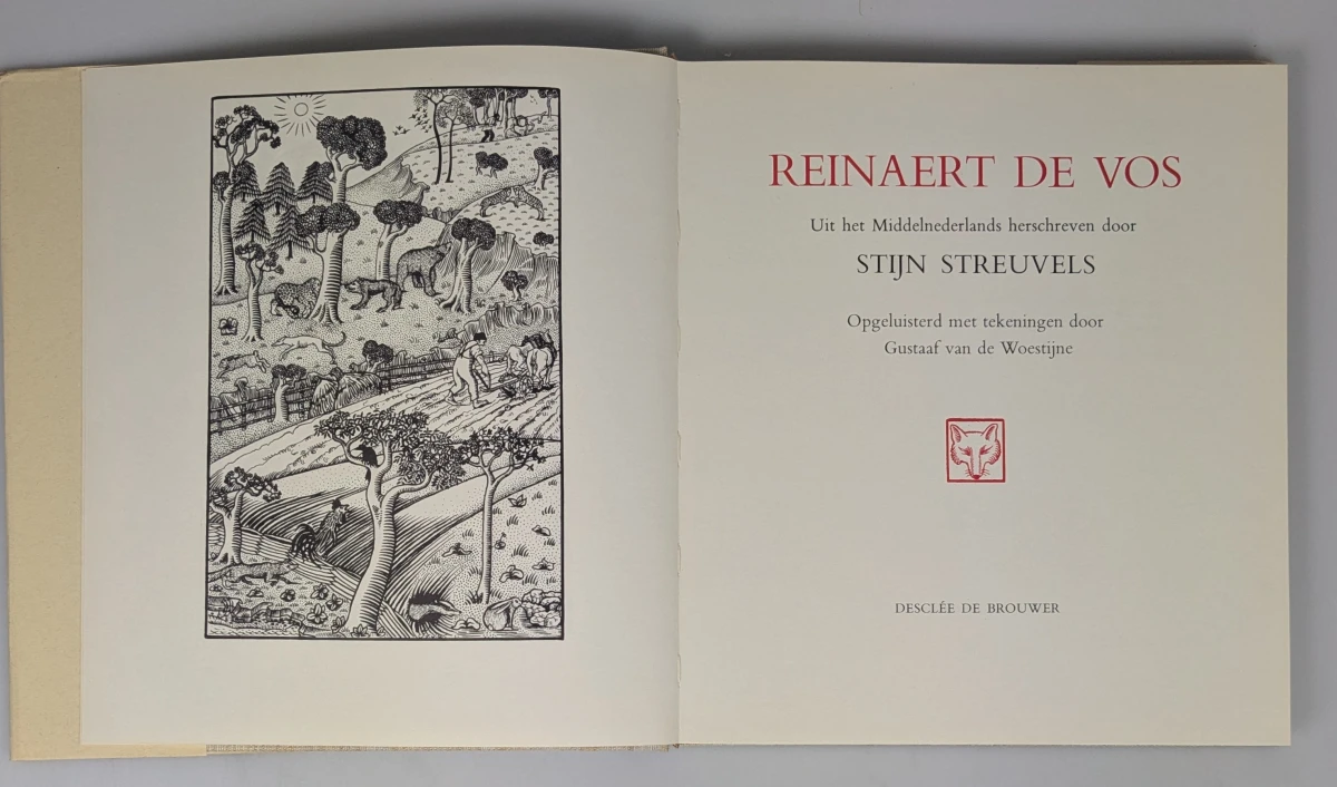 Reinaert de Vos, Middelnederlands, geïllustreerd boek - foto 2