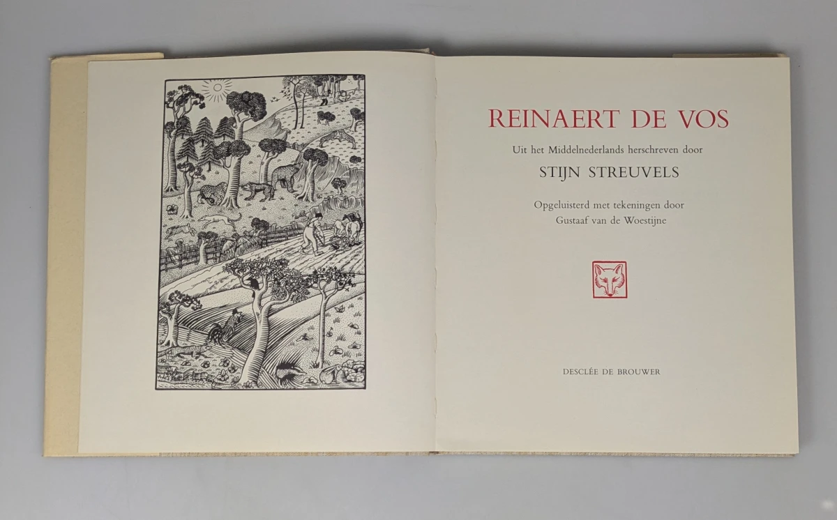 Reinaert de Vos, Middelnederlands, geïllustreerd boek - foto 5