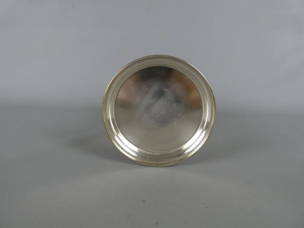 Zilverkleurige wijnkoeler met decoratief patroon - foto 4