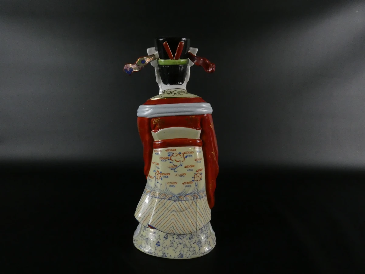 Set van drie Chinese geluksgoden: Fu, Lu en Shou figuren - foto 5