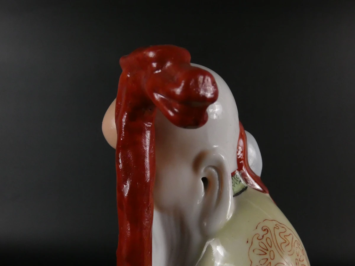 Set van drie Chinese geluksgoden: Fu, Lu en Shou figuren - foto 25