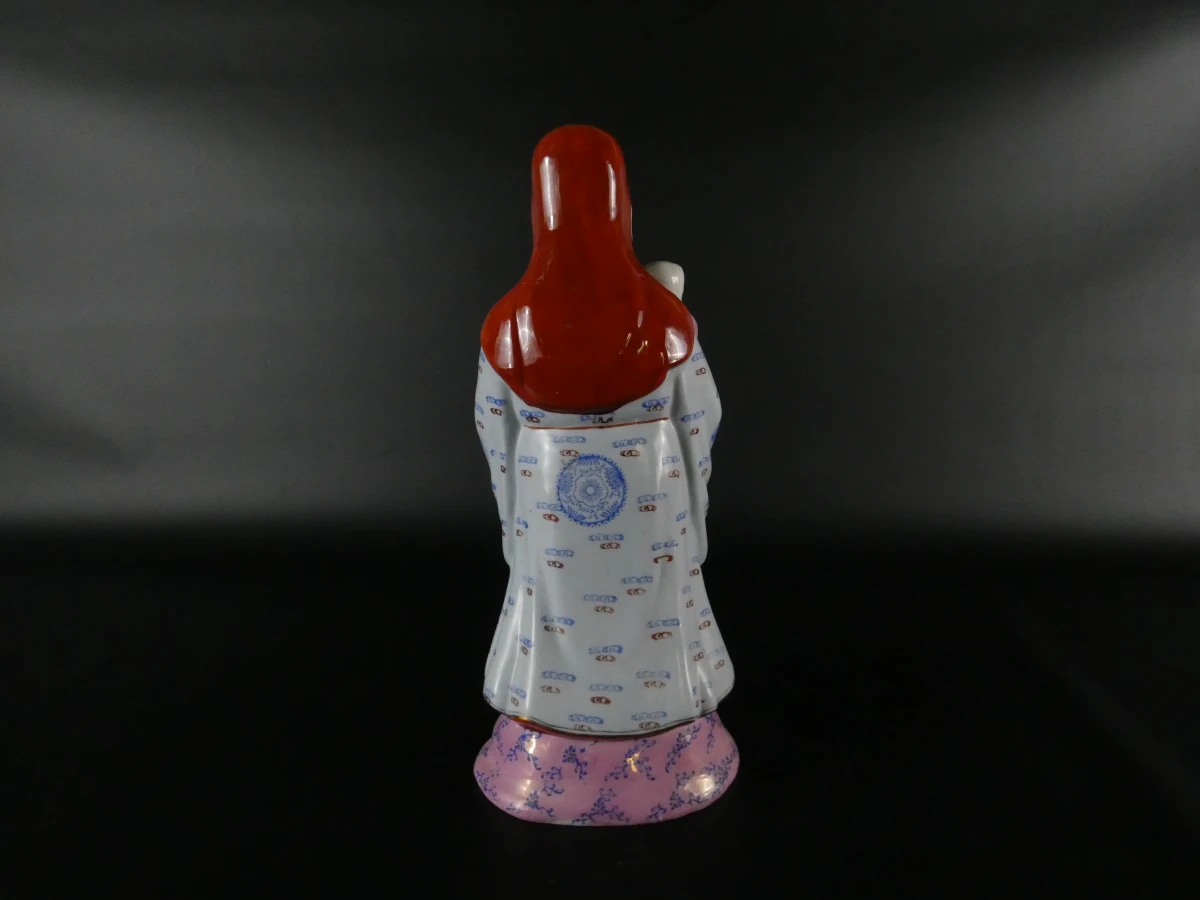 Set van drie Chinese geluksgoden: Fu, Lu en Shou figuren - foto 36