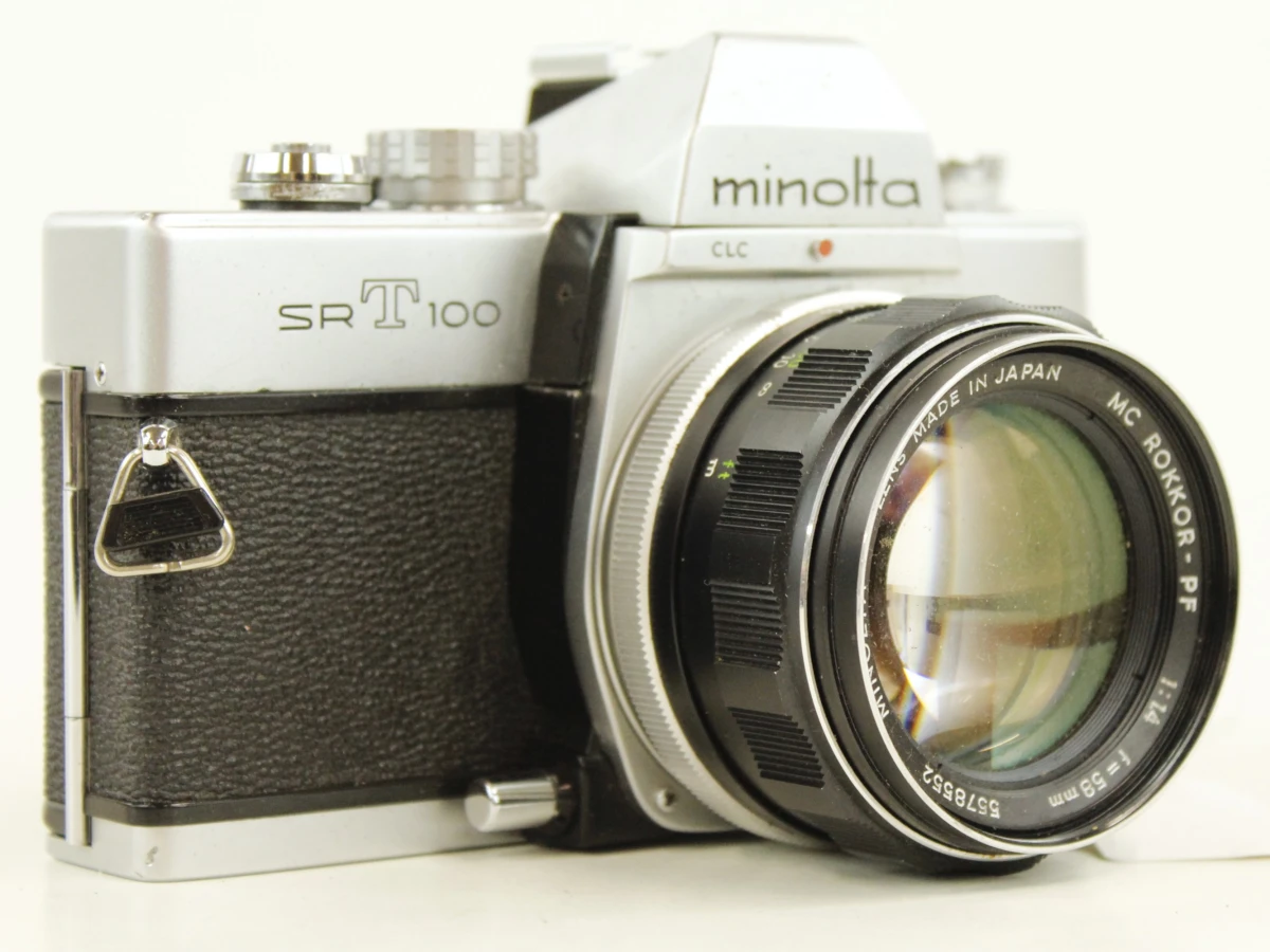 Minolta SR-T 100 analoge spiegelreflexcamera - foto 2