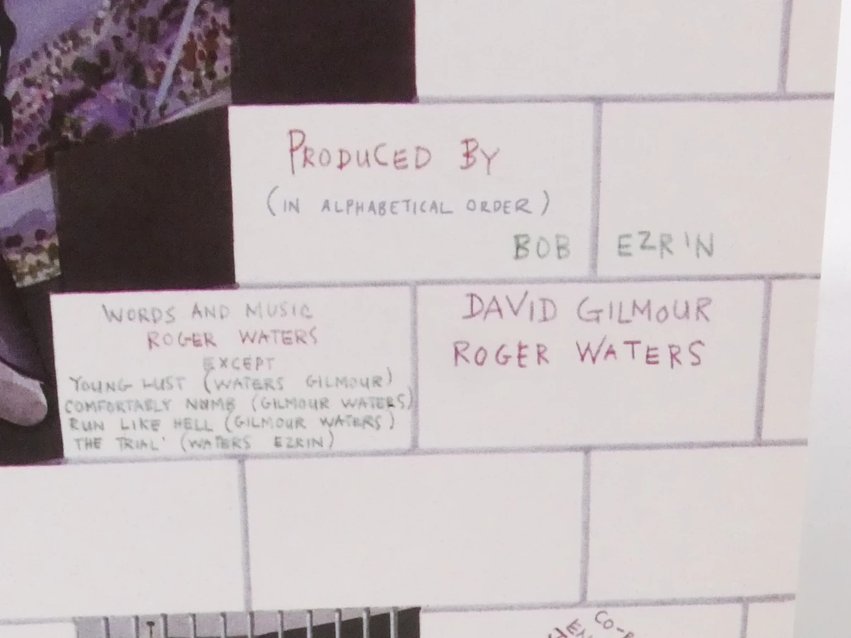 Pink Floyd The Wall Remastered Vinyl LP - foto 11