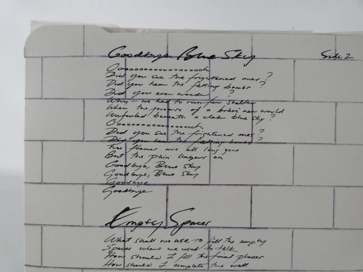 Pink Floyd The Wall Remastered Vinyl LP - foto 15