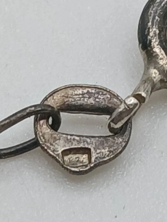 Zilveren ketting met schakelontwerp - foto 7