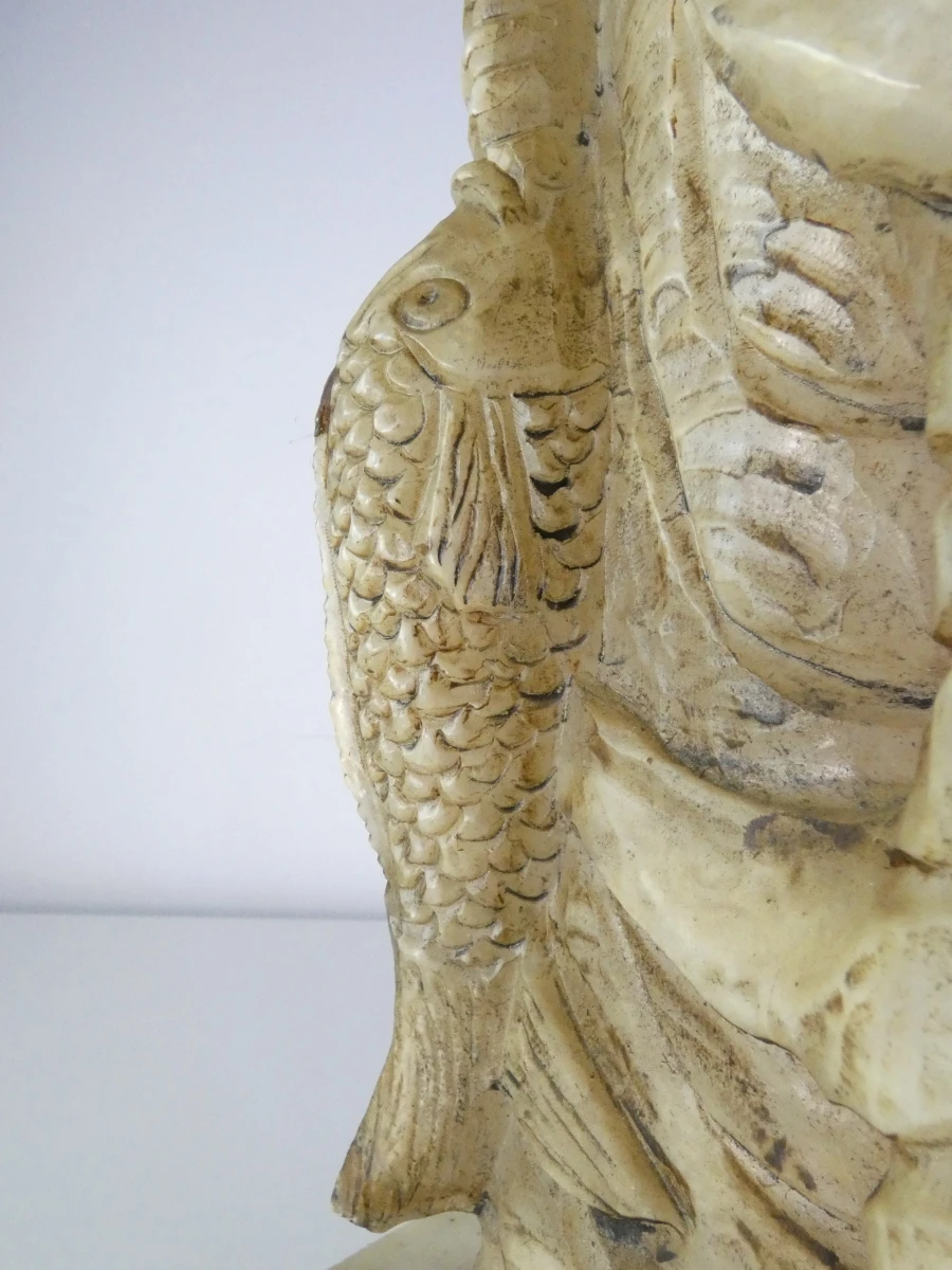 Decoratief Aziatisch beeld van een Chinese wijze - foto 5