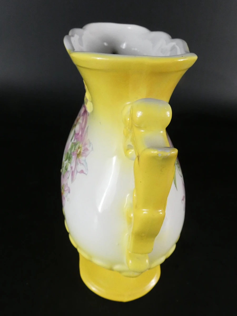 Vintage bloempot met bloemenmotief - foto 6