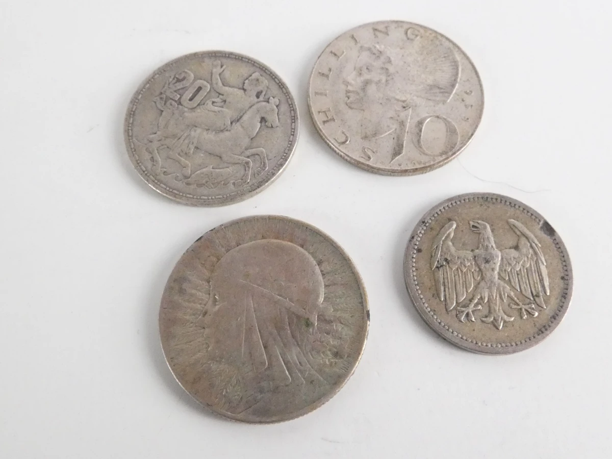 Verzameling oude munten uit diverse landen - foto 6