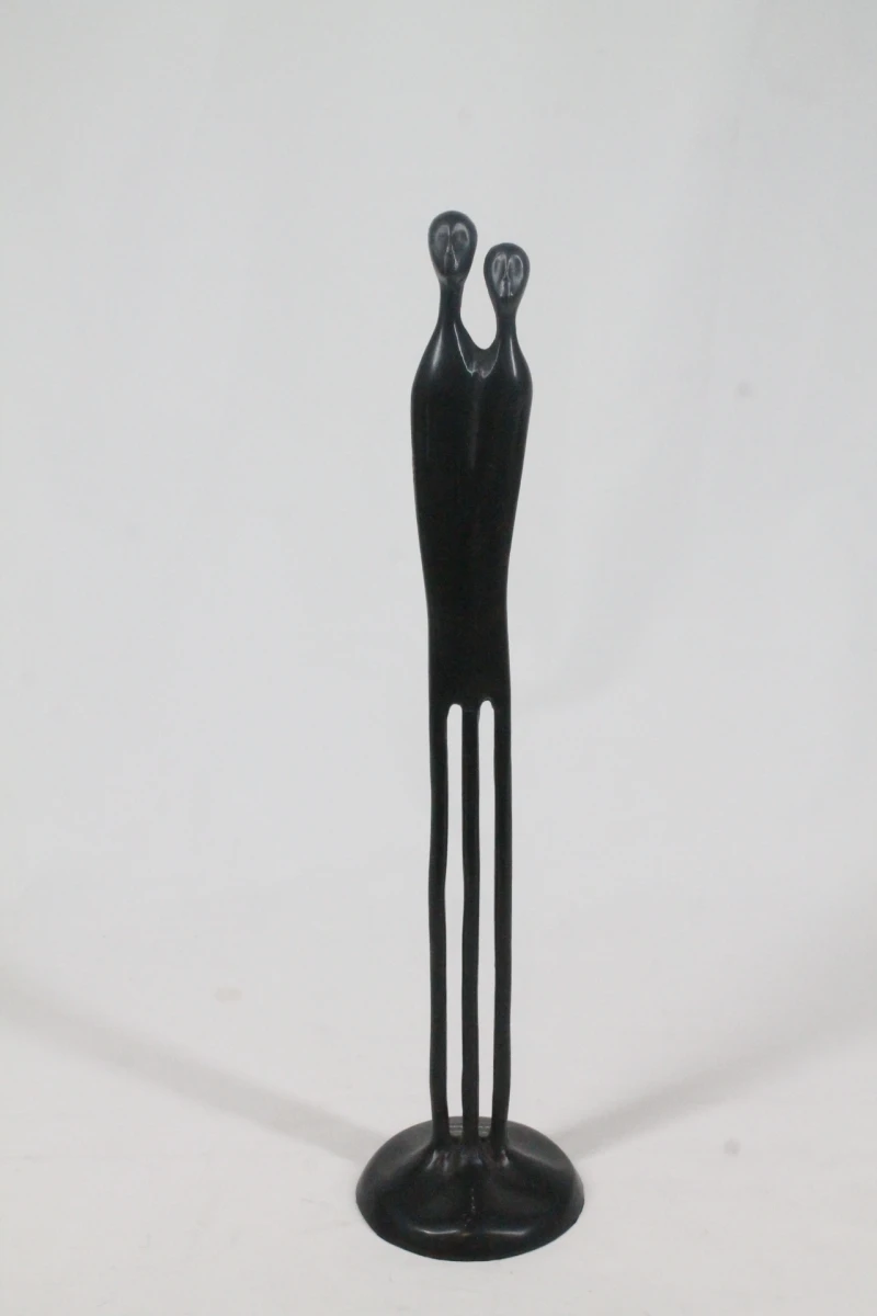 Metalen Sculptuur: Twee worden één - Louise Hederström - foto 2