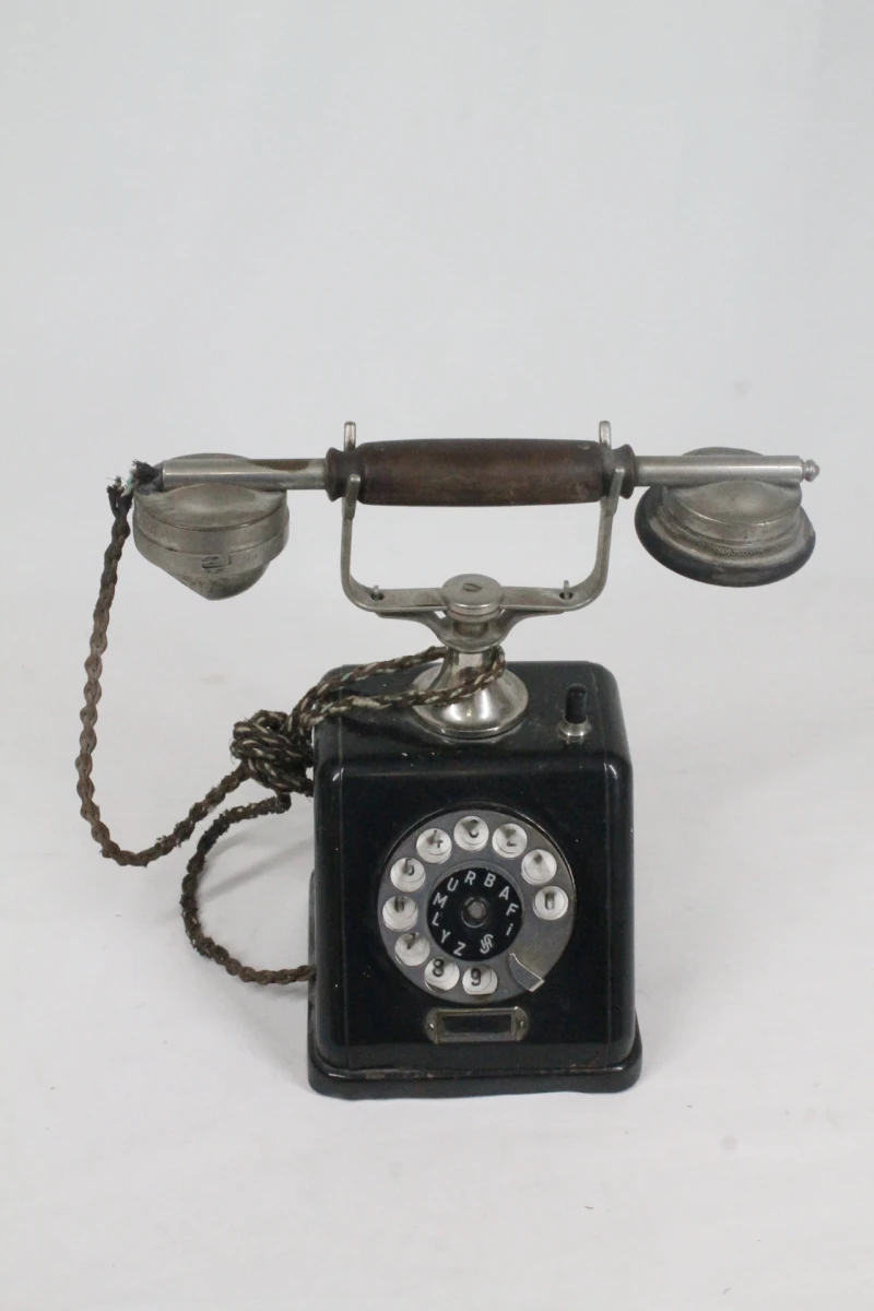 Antieke draaischijf telefoon - foto 2