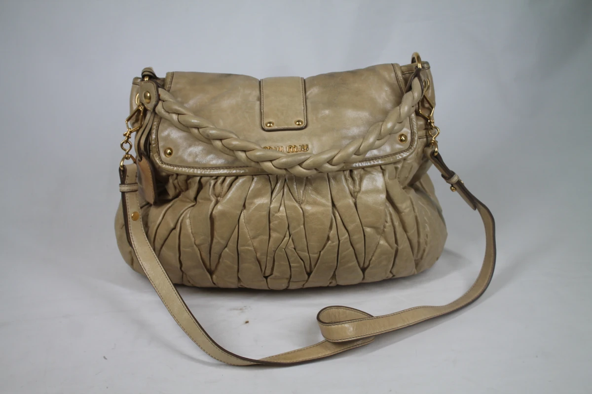 Miu Miu Matelassé Coffer Hobo-handtas - foto 4