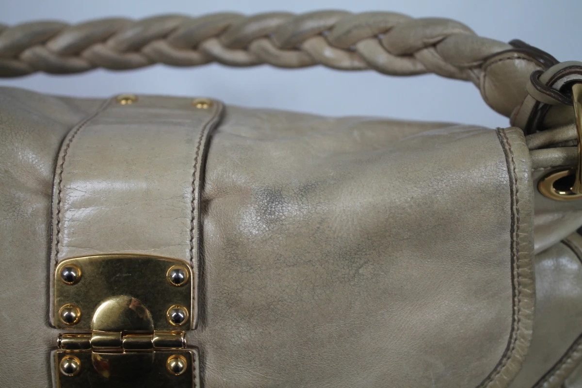 Miu Miu Matelassé Coffer Hobo-handtas - foto 2
