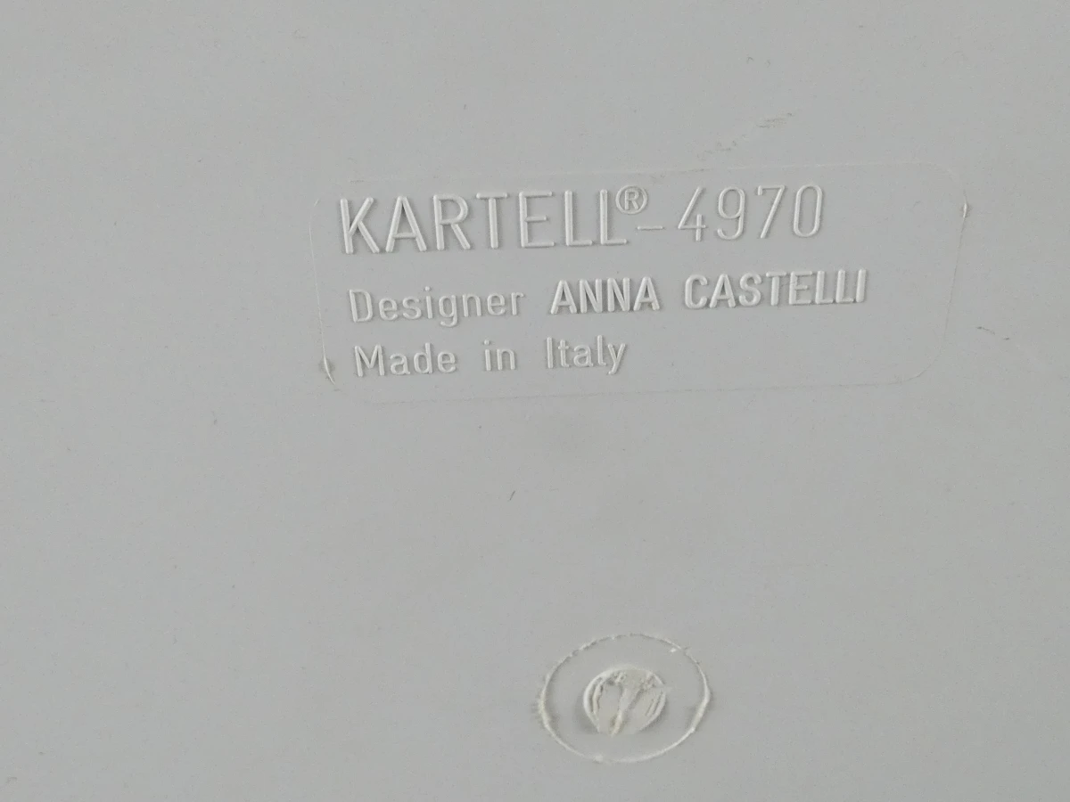 2 vintage opbergboxen - Kartell Italy - foto 5