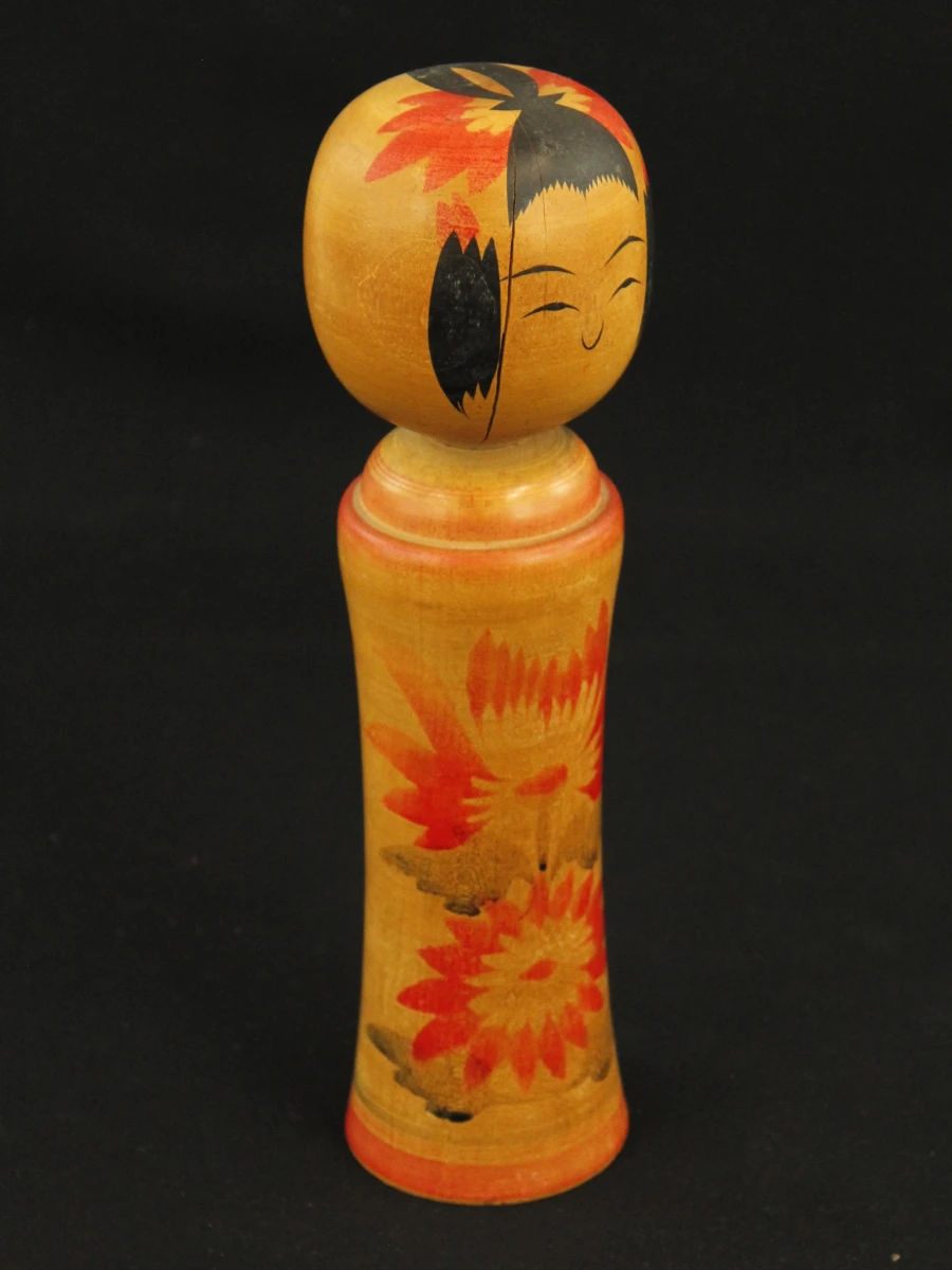 Traditionele Japanse Kokeshi Pop – Naruko Stijl met piepgeluid - foto 7