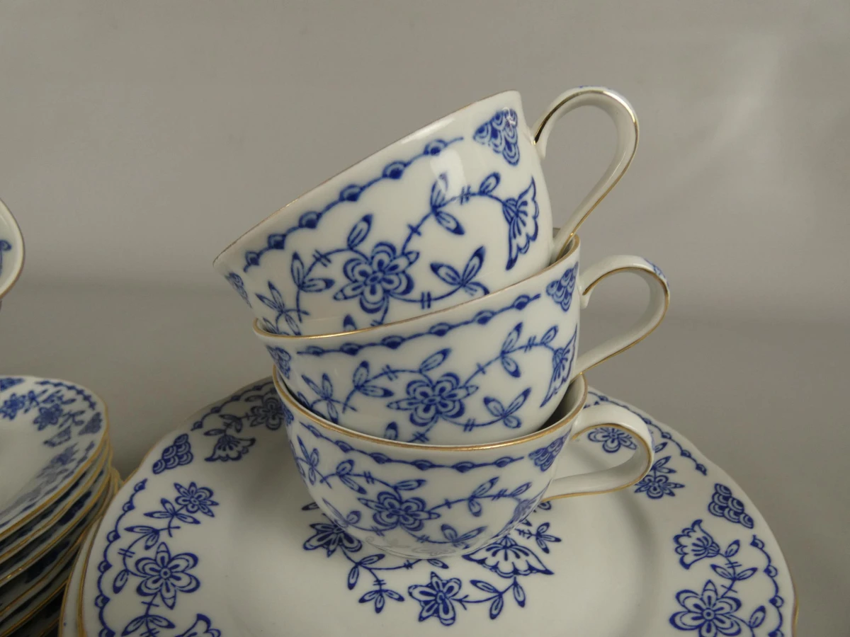 Kobalt blau servies - foto 2