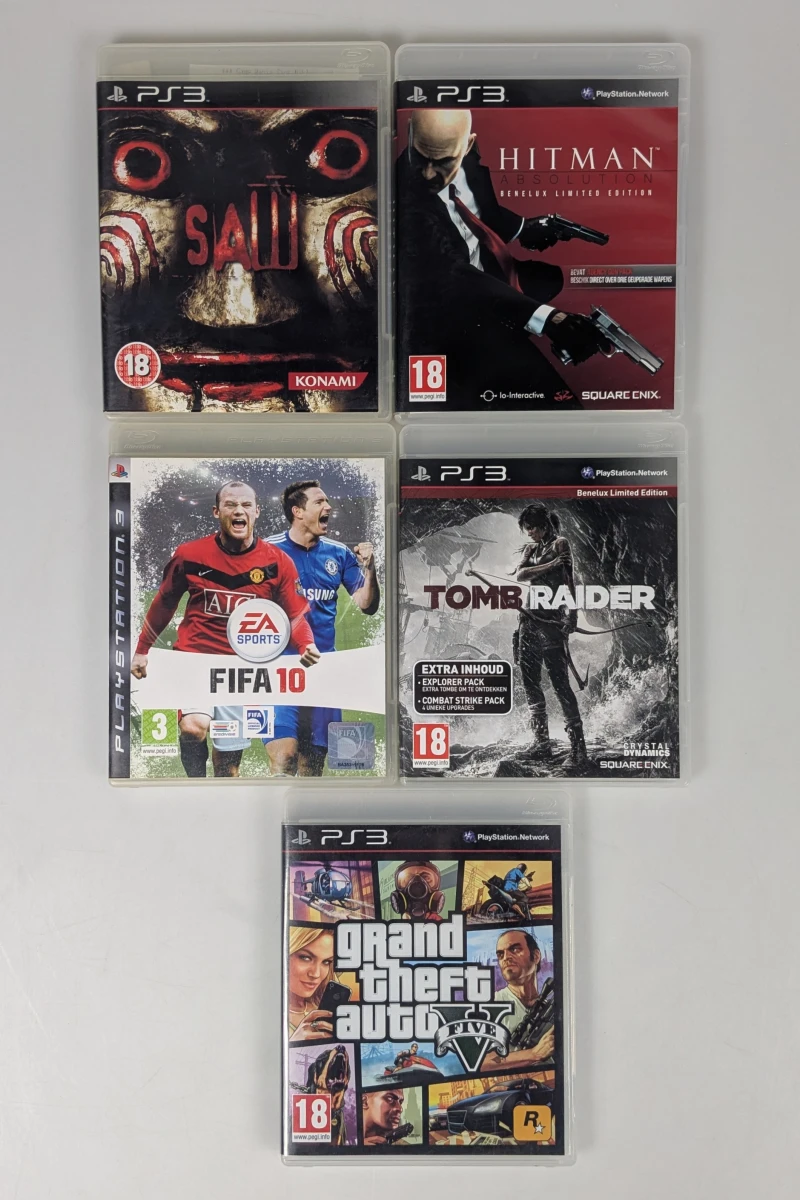 PlayStation 3 console met 5 spellen en accessoires - foto 3