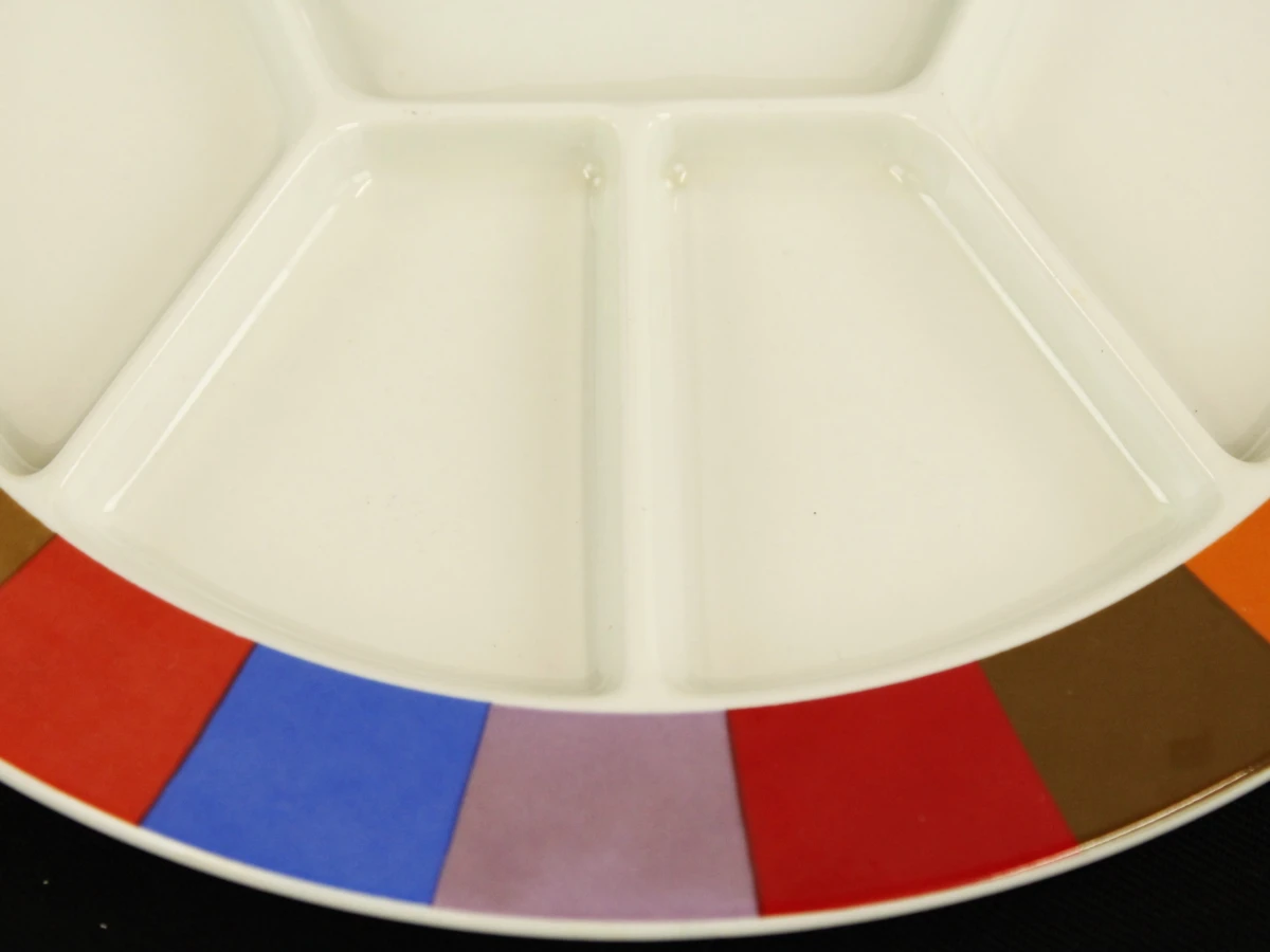 Set van 6 Villeroy & Boch “Santiago” fondueborden - foto 4