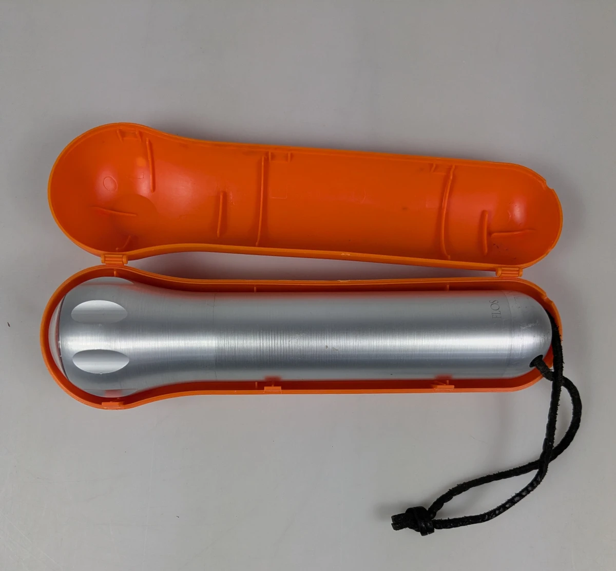 Marc Newson Apollo zaklamp met oranje koker - foto 2