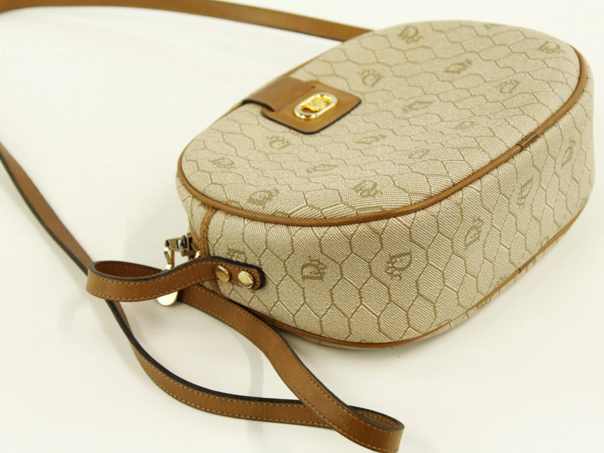Christian Dior vintage Honeycomb crossbodytas - Made in France - jaren ’80 - foto 6