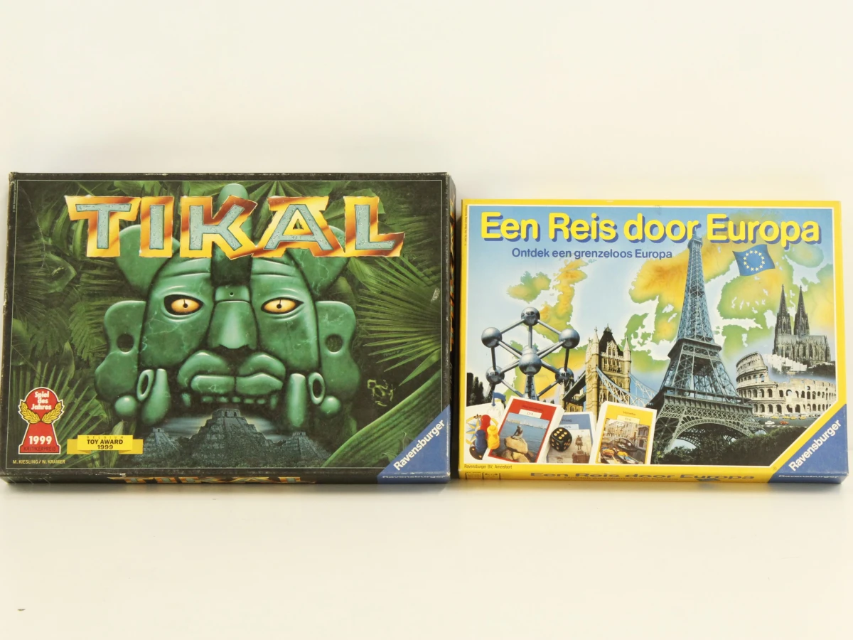 Set van 5 retro gezelschapsspellen - foto 4