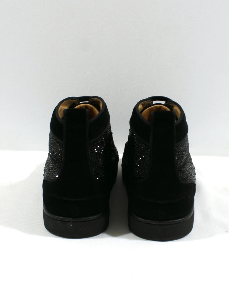 Louboutin Louis Strass High-Top Sneakers Maat 43 - foto 4