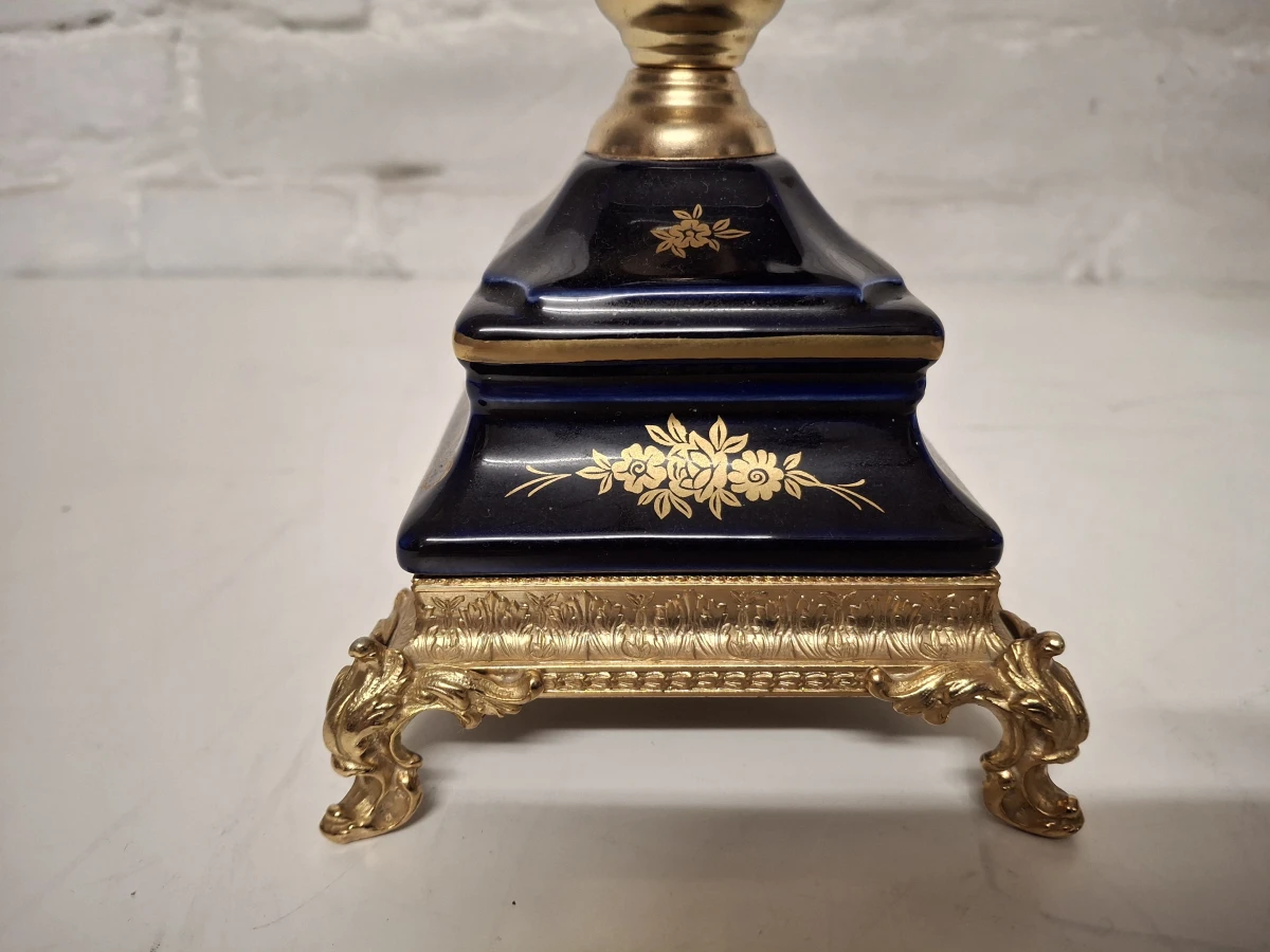 Set van 2 antieke kandelaars in klassieke Franse Empire-stijl - foto 3