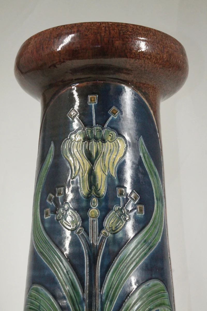 Antieke Art-Nouveau Piedestal - foto 4
