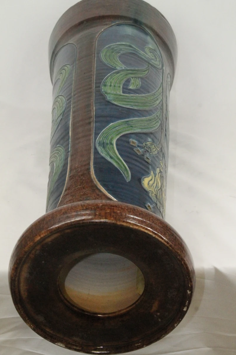 Antieke Art-Nouveau Piedestal - foto 6