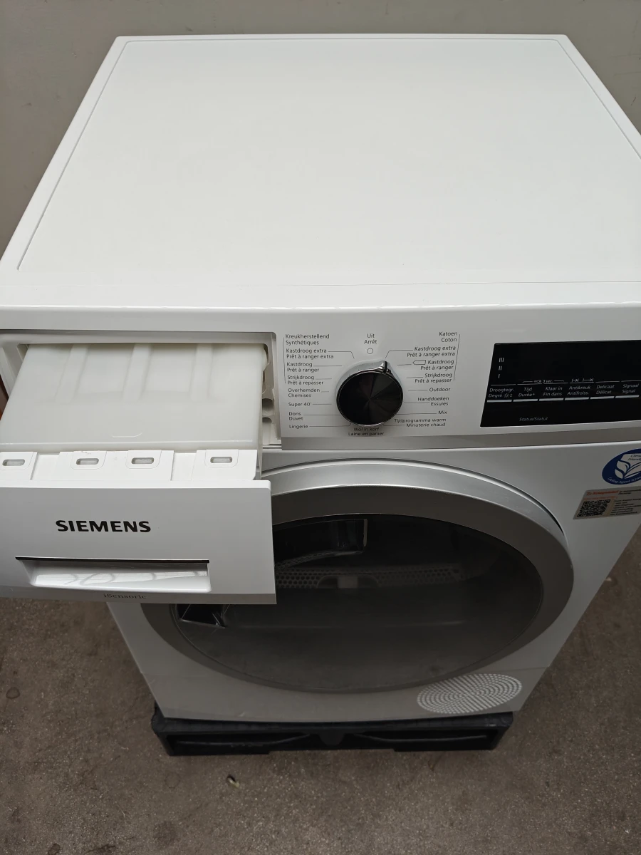 Warmtepompdroogkast - SIEMENS - type:WT45RT90FG - foto 4