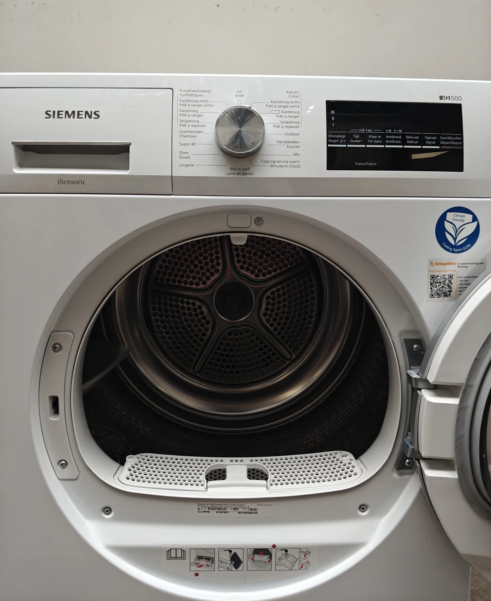 Warmtepompdroogkast - SIEMENS - type:WT45RT90FG - foto 10