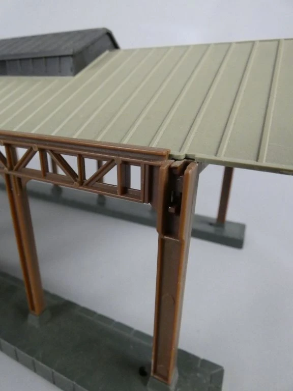 Model treinperron met overkapping - foto 7